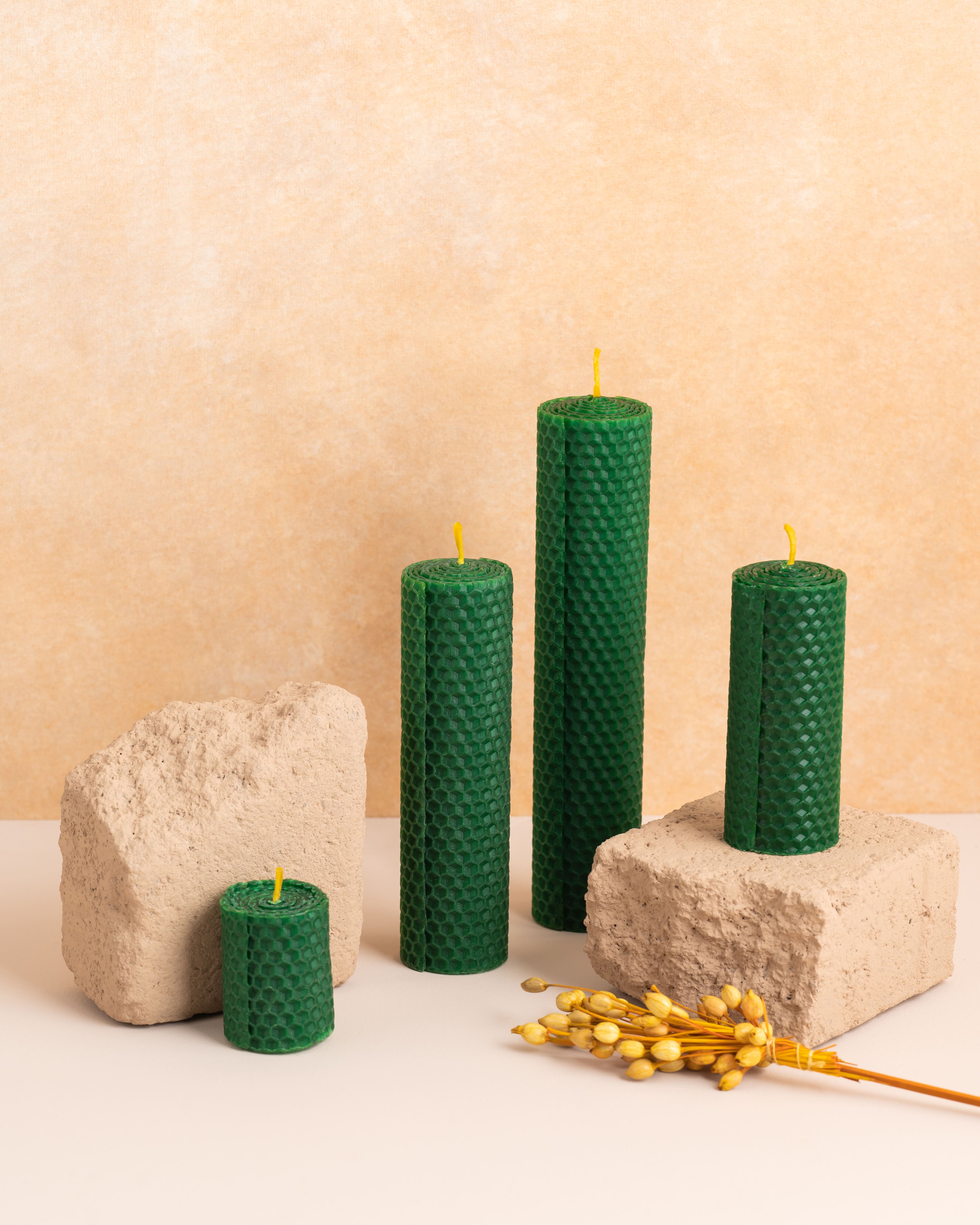 Elegância Verde Real - 20 cm